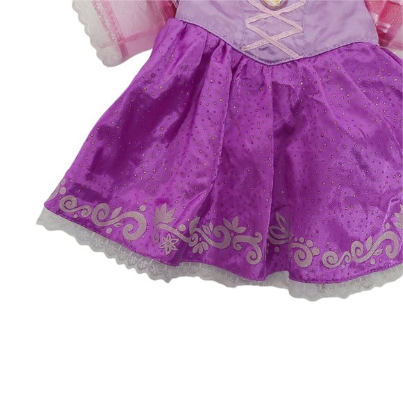 Build A Bear Workshop Disney Princess Rapunzel Tangled Gown Dress Purple Pink - Picture 4 of 11